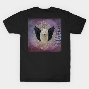 Awesome black and polar wolf T-Shirt